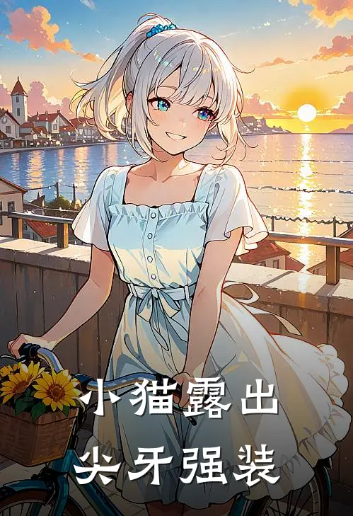 小猫露出尖牙强装
