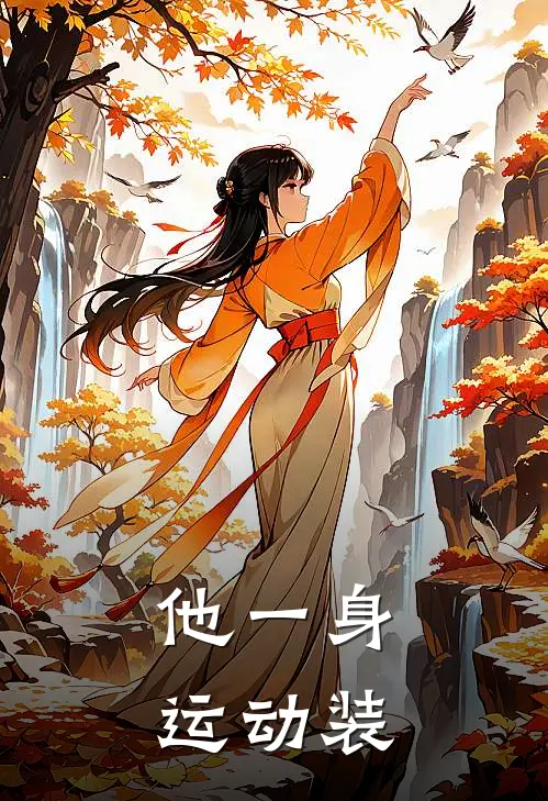 他一身运动装