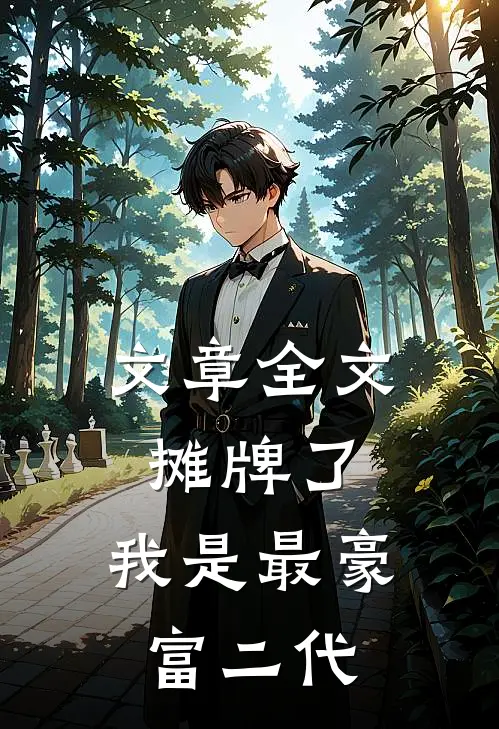 文章全文摊牌了，我是最豪富二代