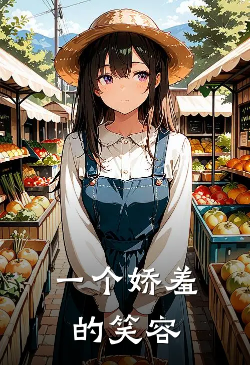 一个娇羞的笑容