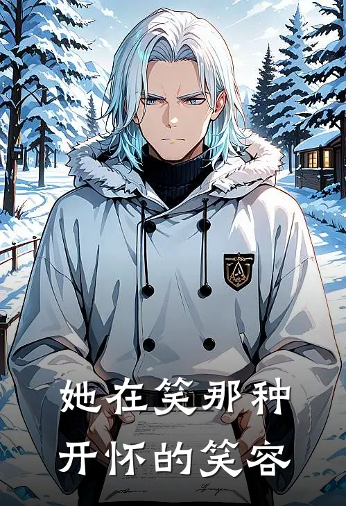 她在笑那种开怀的笑容