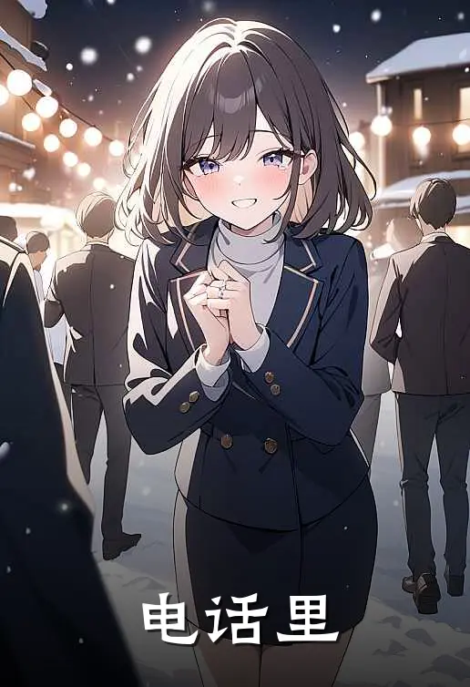 电话里
