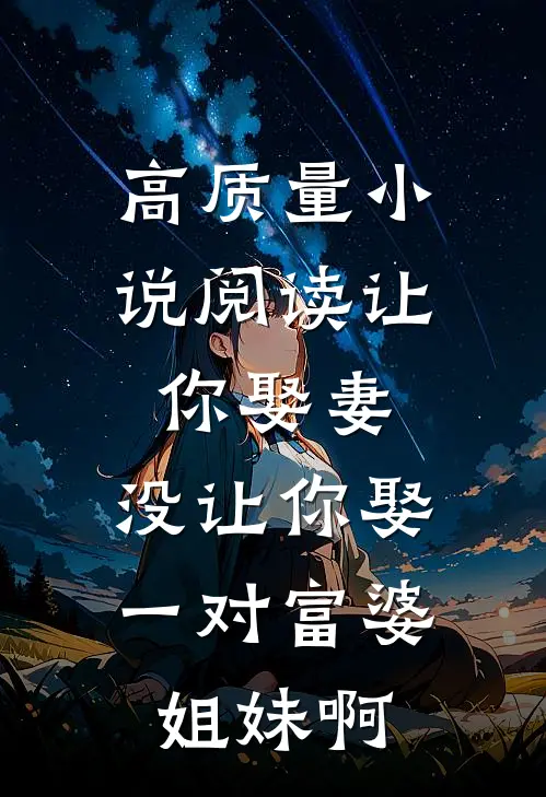 高质量小说阅读让你娶妻，没让你娶一对富婆姐妹啊