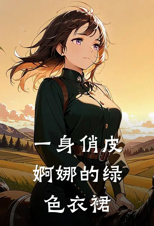 一身俏皮婀娜的绿色衣裙