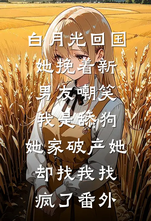 白月光回国，她挽着新男友嘲笑我是舔狗，她家破产她却找我找疯了番外