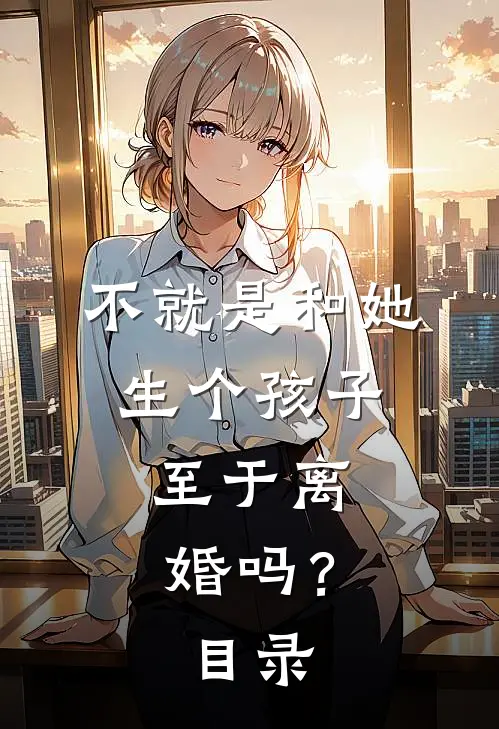 不就是和她生个孩子，至于离婚吗？目录