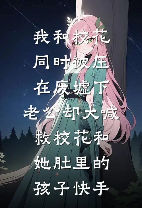 我和校花同时被压在废墟下，老公却大喊救校花和她肚里的孩子快手