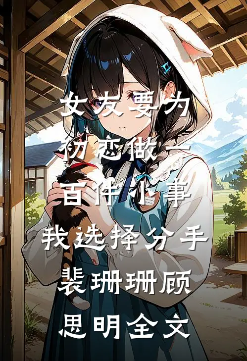 女友要为初恋做一百件小事，我选择分手裴珊珊顾思明全文