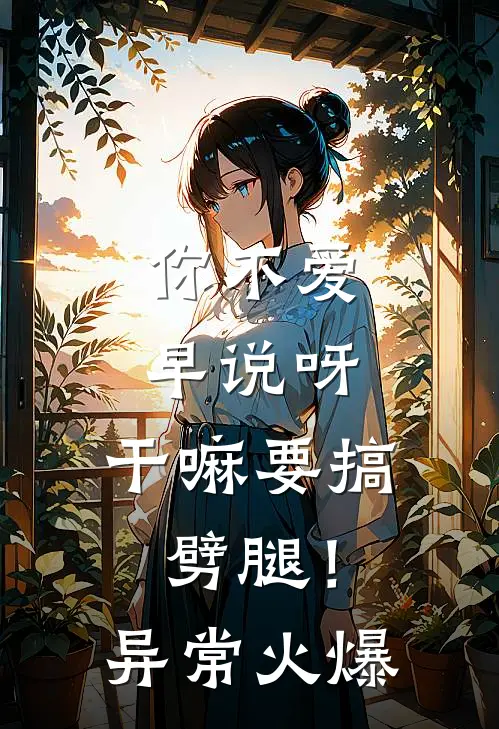 你不爱早说呀，干嘛要搞劈腿！异常火爆