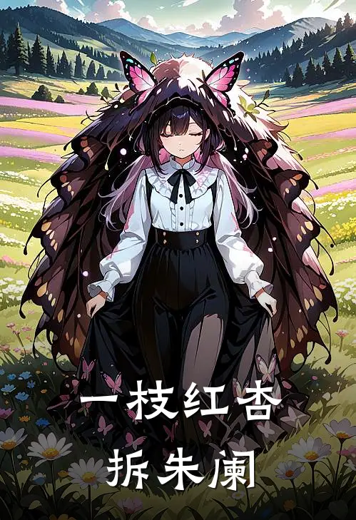 一枝红杏拆朱阑