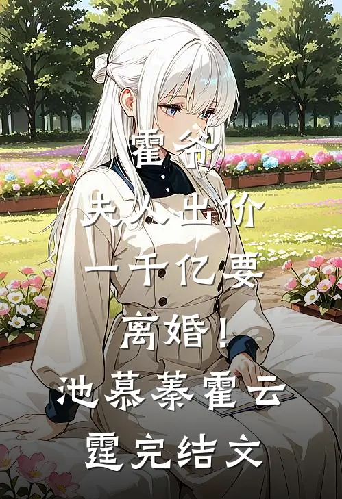 霍爷，夫人出价一千亿要离婚！池慕蓁霍云霆完结文