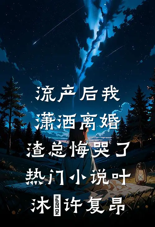 流产后我潇洒离婚，渣总悔哭了热门小说叶沐笒许复昂