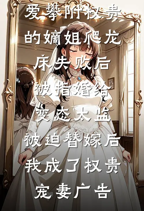 爱攀附权贵的嫡姐爬龙床失败后被指婚给变态太监，被迫替嫁后，我成了权贵宠妻广告