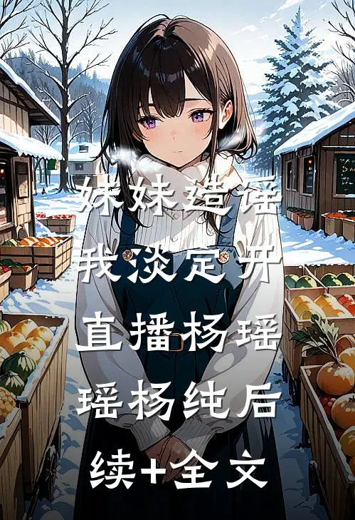 妹妹造谣，我淡定开直播杨瑶瑶杨纯后续+全文