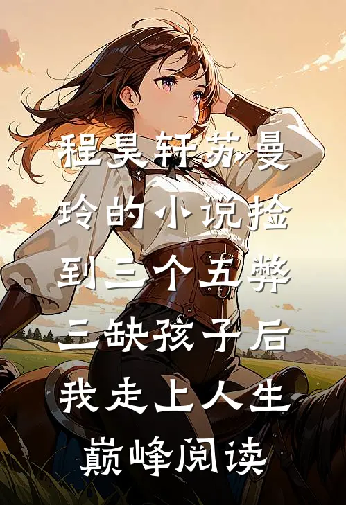 程昊轩苏曼玲的小说捡到三个五弊三缺孩子后，我走上人生巅峰阅读