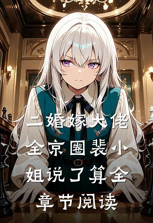 二婚嫁大佬，全京圈裴小姐说了算全章节阅读