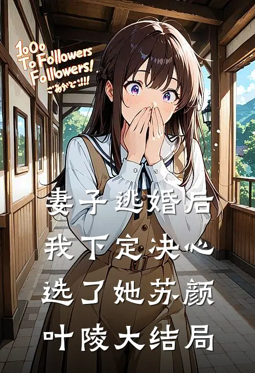 妻子逃婚后，我下定决心选了她苏颜叶陵大结局