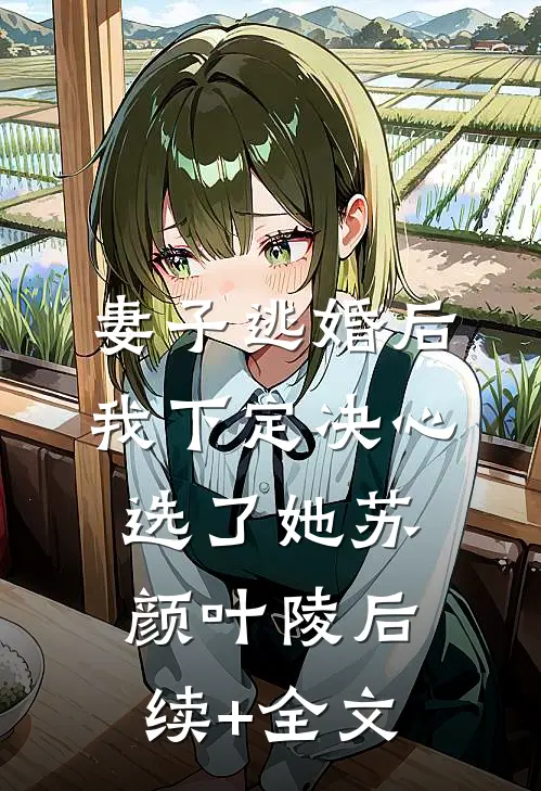 妻子逃婚后，我下定决心选了她苏颜叶陵后续+全文