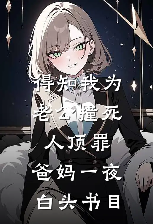 得知我为老公撞死人顶罪，爸妈一夜白头书目