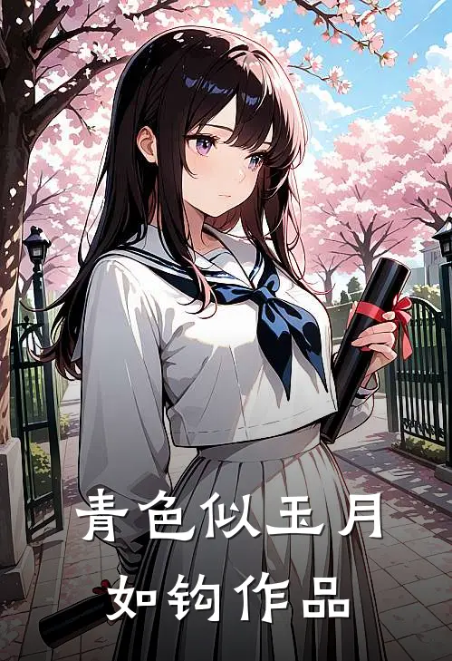 青色似玉月如钩作品