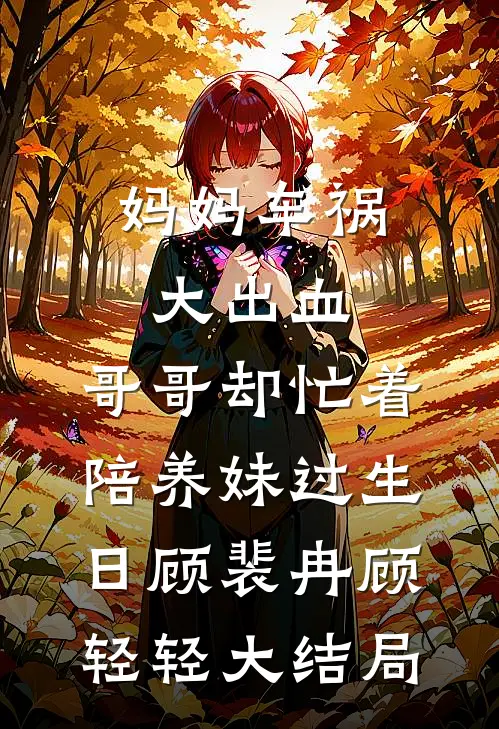 妈妈车祸大出血，哥哥却忙着陪养妹过生日顾裴冉顾轻轻大结局