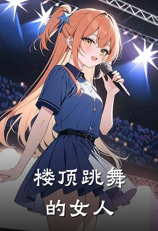 楼顶跳舞的女人
