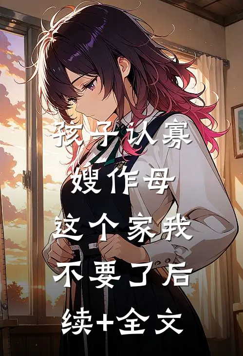 孩子认寡嫂作母，这个家我不要了后续+全文
