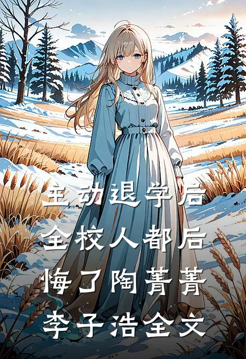 主动退学后，全校人都后悔了陶菁菁李子浩全文
