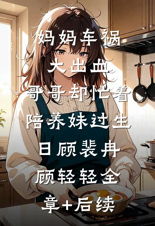 妈妈车祸大出血，哥哥却忙着陪养妹过生日顾裴冉顾轻轻全章+后续