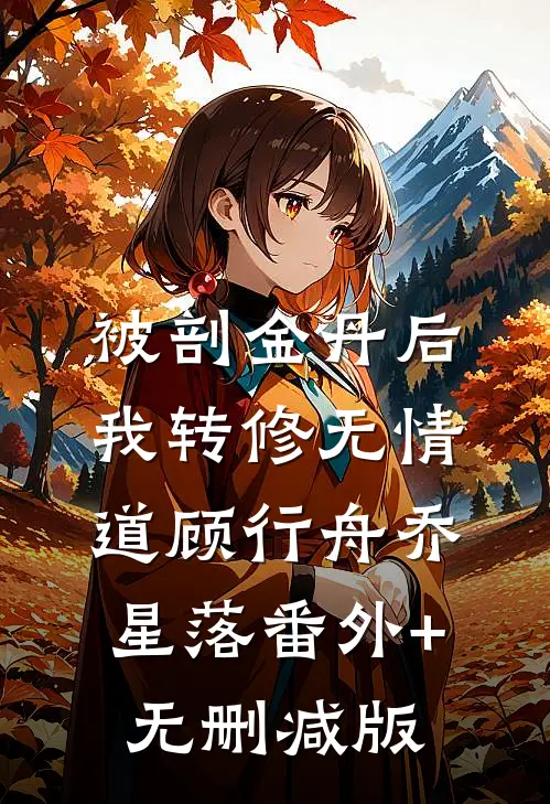被剖金丹后，我转修无情道顾行舟乔星落番外+无删减版