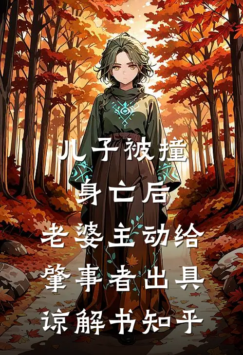 儿子被撞身亡后，老婆主动给肇事者出具谅解书知乎