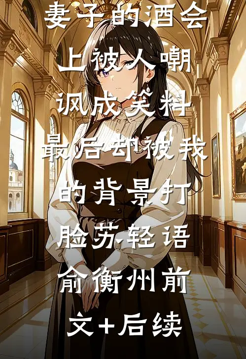 妻子的酒会上被人嘲讽成笑料，最后却被我的背景打脸苏轻语俞衡州前文+后续