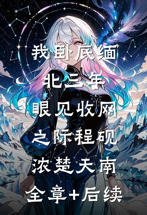 我卧底缅北三年，眼见收网之际程砚浓楚天南:全章+后续