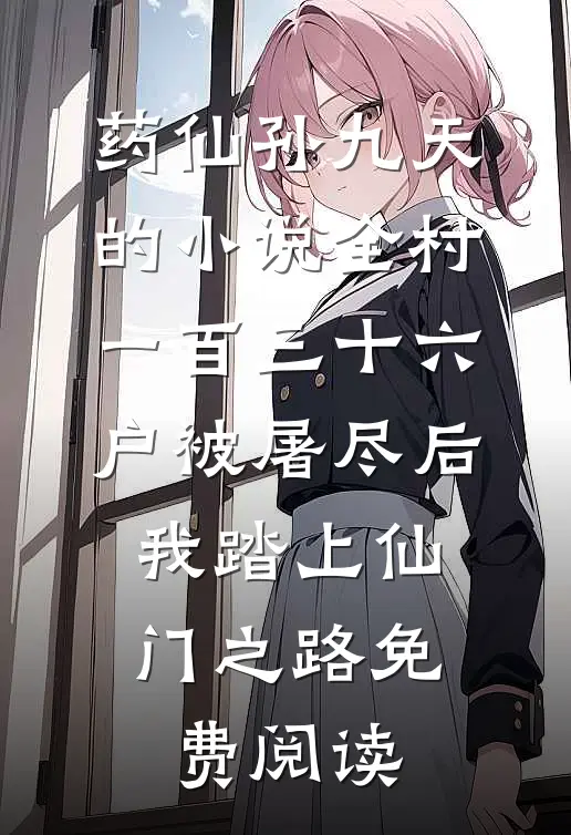 药仙孙九天的小说全村一百三十六户被屠尽后，我踏上仙门之路免费阅读