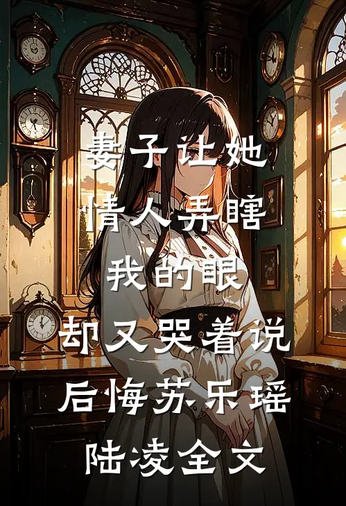 妻子让她情人弄瞎我的眼，却又哭着说后悔苏乐瑶陆凌全文