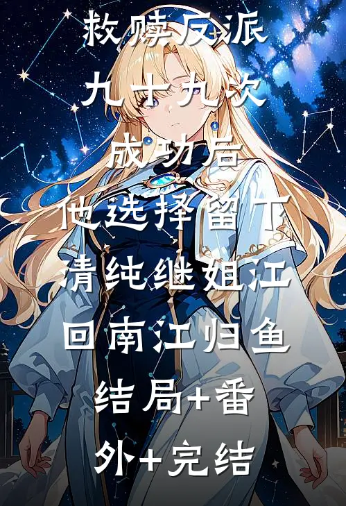 救赎反派九十九次成功后，他选择留下清纯继姐江回南江归鱼:结局+番外+完结