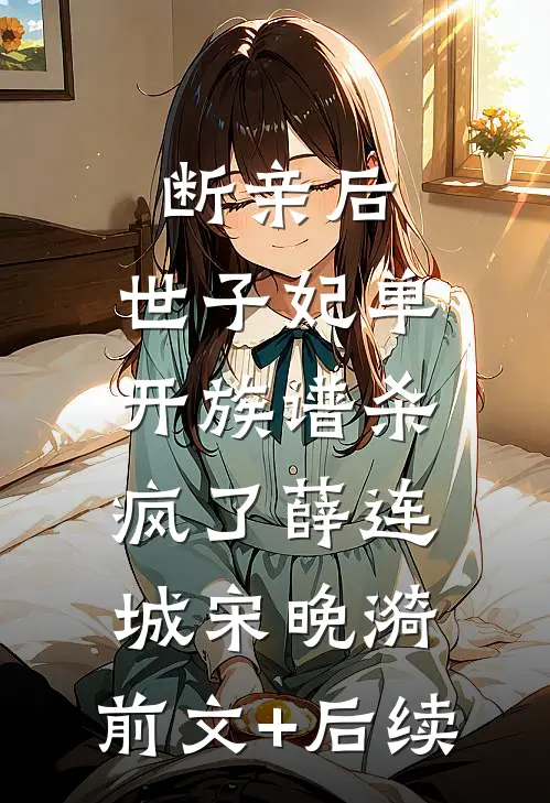断亲后，世子妃单开族谱杀疯了薛连城宋晚漪:前文+后续