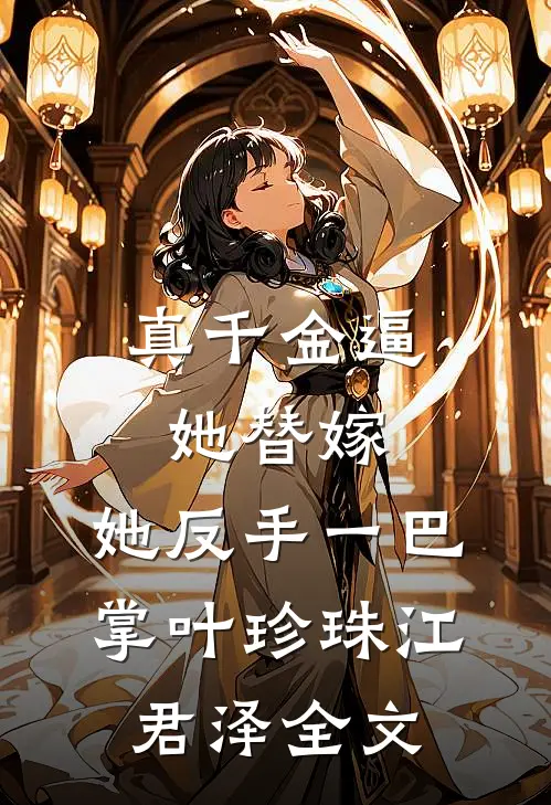 真千金逼她替嫁，她反手一巴掌叶珍珠江君泽全文