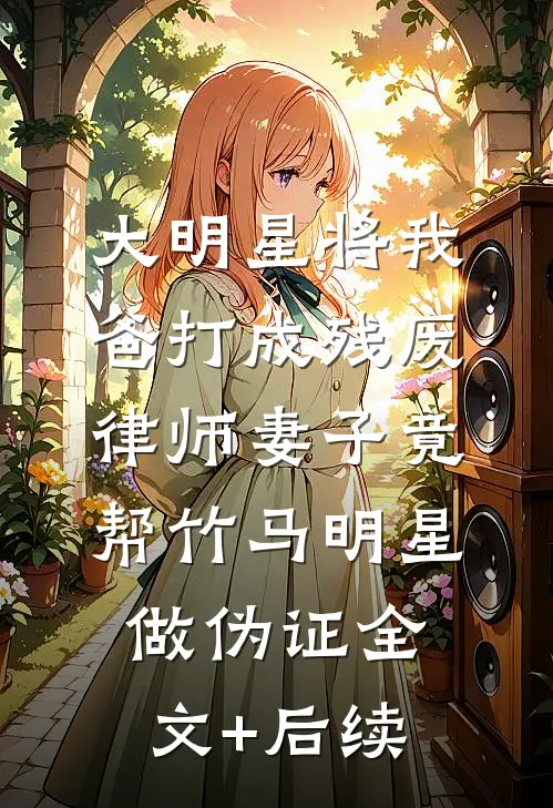 大明星将我爸打成残废，律师妻子竟帮竹马明星做伪证全文+后续