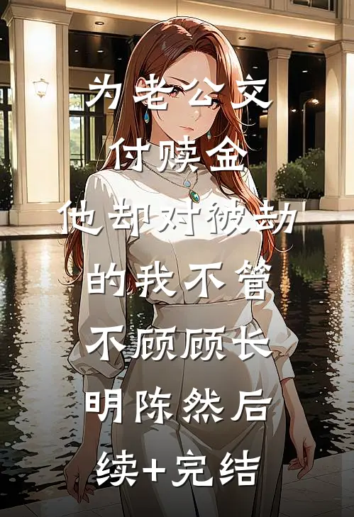为老公交付赎金，他却对被劫的我不管不顾顾长明陈然后续+完结