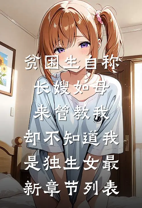 贫困生自称长嫂如母来管教我，却不知道我是独生女最新章节列表