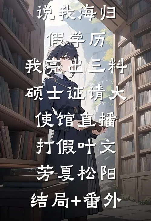 说我海归假学历，我亮出三料硕士证请大使馆直播打假叶文芳夏松阳:结局+番外