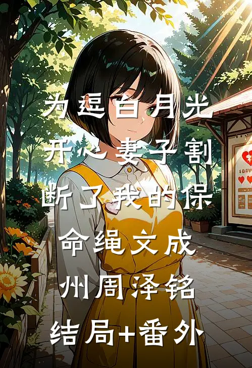 为逗白月光开心妻子割断了我的保命绳文成州周泽铭:结局+番外
