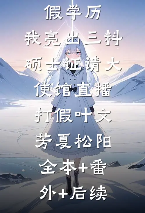 说我海归假学历，我亮出三料硕士证请大使馆直播打假叶文芳夏松阳全本+番外+后续