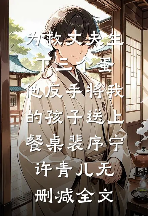 为救丈夫生下三个蛋，他反手将我的孩子送上餐桌裴序宁许青儿无删减全文