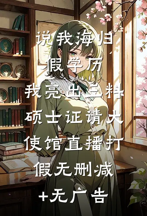 说我海归假学历，我亮出三料硕士证请大使馆直播打假无删减+无广告