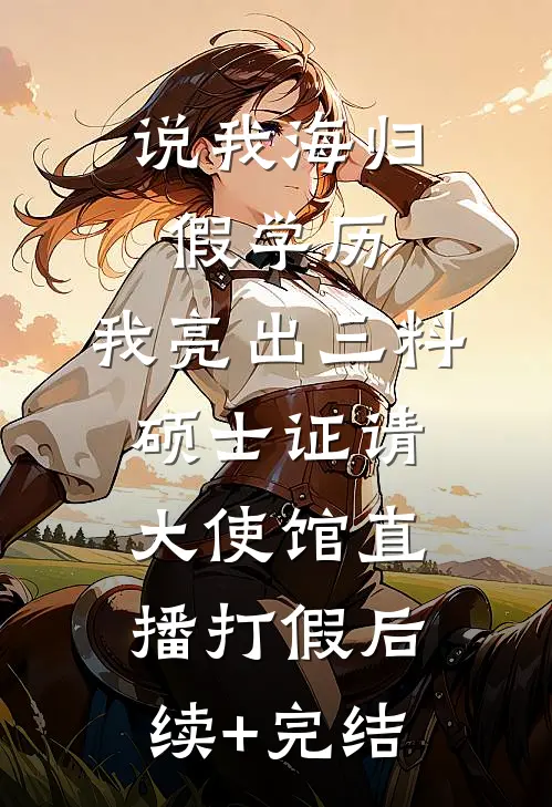 说我海归假学历，我亮出三料硕士证请大使馆直播打假后续+完结
