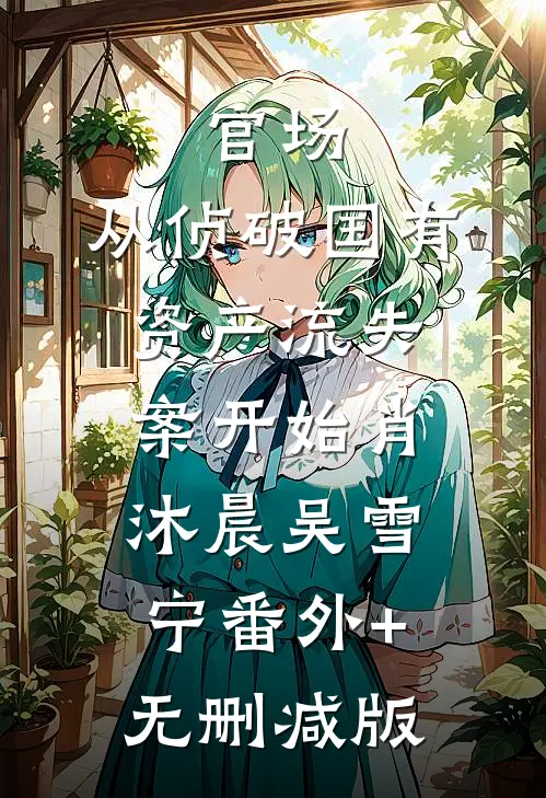 官场：从侦破国有资产流失案开始肖沐晨吴雪宁番外+无删减版