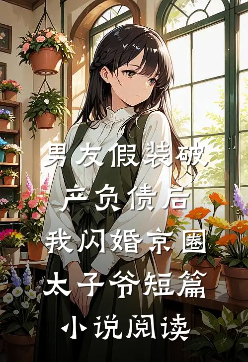 男友假装破产负债后，我闪婚京圈太子爷短篇小说阅读