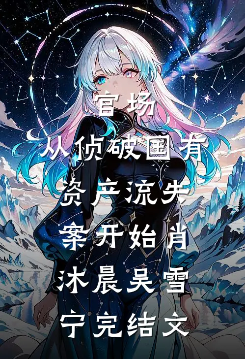 官场：从侦破国有资产流失案开始肖沐晨吴雪宁完结文